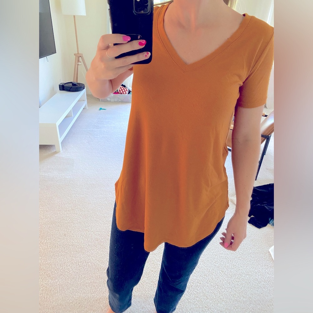 Burnt Orange Shirt